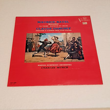 BOSTON SYMPHONY ORCHESTRA MAURICE RAVEL BOLERO LP 12" 33 GIRI 1963 RCA VICTROLA