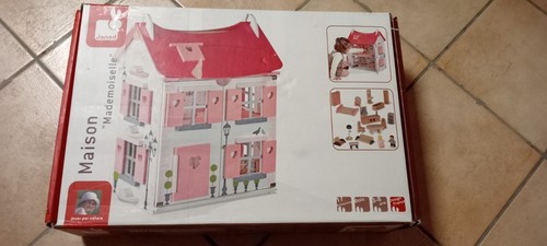 Casa delle bambole legno - casa, in