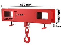 Gancio di carico inforcabile