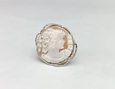 Anello donna cammeo vero