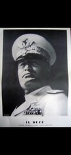 Poster 50x35 cm il Duce