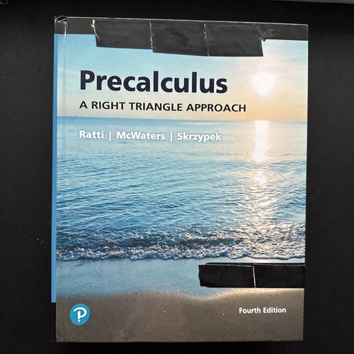 Precalculus right triangle - :, a