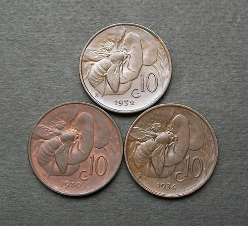 1930 1932 1934 - , centesimi
