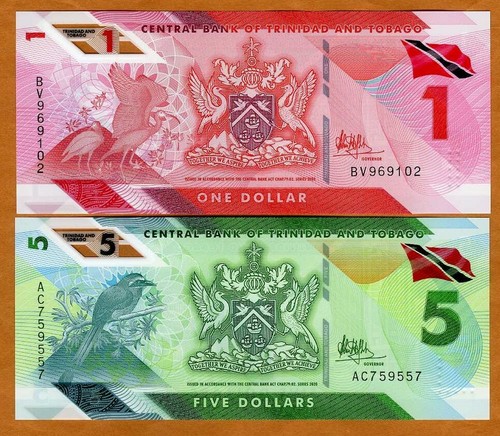 Set trinidad tobago 1 5 - tobago,, $1-5