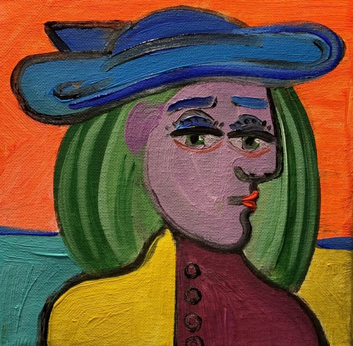 Quadro figura ritratto arte