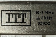 ITT 6Khz 10.7MHz CRYSTAL IF