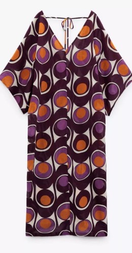 Zara midi stampato - zara,