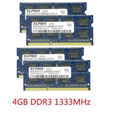 16 GB 8 GB 4 GB DDR3 1333 MHz