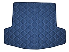 Blu Scuro EcoPelle Trapuntata Tappeto bagagliaio per Chevrolet Captiva 2006-2018
