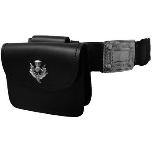 Borsa cintura kilt - cintura, nera