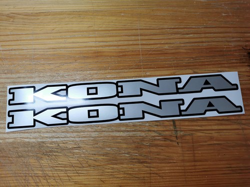 Kona down tube - down, decal