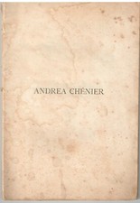 LIBRETTO D'OPERA ANTICO 1896