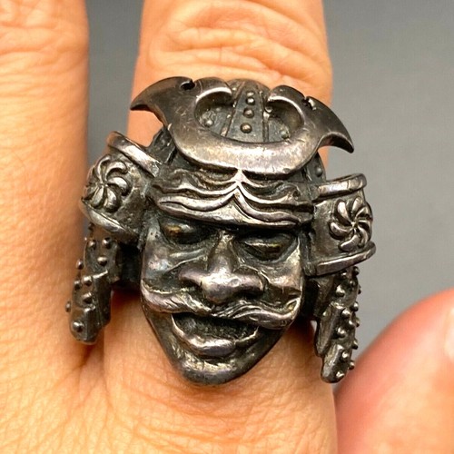 Anello biker argento sterling
