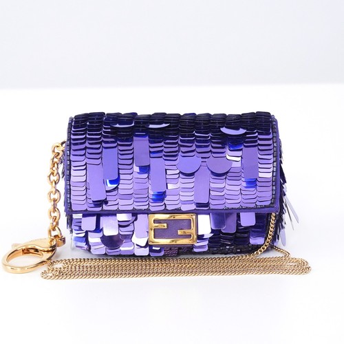 Fendi nano baguette charm bag - baguette,