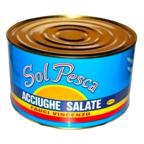 Acciughe alici salate latta
