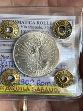 1 LIRA 1902 AQUILA-FDC STATO ZECCA-Regno d’Italia-Vittorio Emanuele III