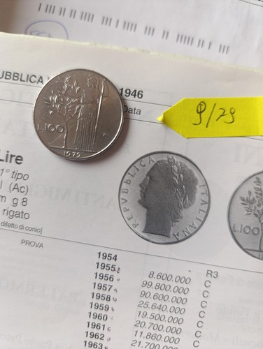 Moneta 100 lire del 1979 - da,