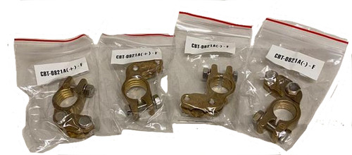 Set morsetti batteria auto - morsetti,