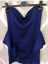 Abito Zara blu elettrico