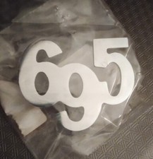 Chrome Metal Rear Frieze