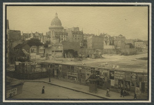 Paris vers 1910 travaux - vers,