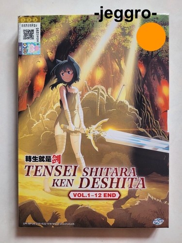 Anime dvd tensei shitara ken - dvd,
