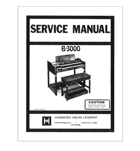 Hammond 3000 service - hammond,