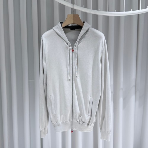 Kiton cotton wool - kiton, hooded