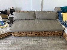 Divano Saint Tropez in rattan (anche per esterni) 3 posti usato