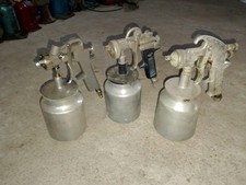 3 Pistole da verniciatura D'epoca Vintage