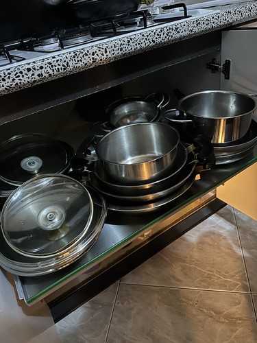 Cassetto acciaio inox con - acciaio,