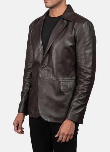 Giacca blazer uomo vera - , pelle
