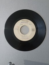 Pregiato disco vintage storico vinile 45 giri 7” Provino Durium Test Pressing