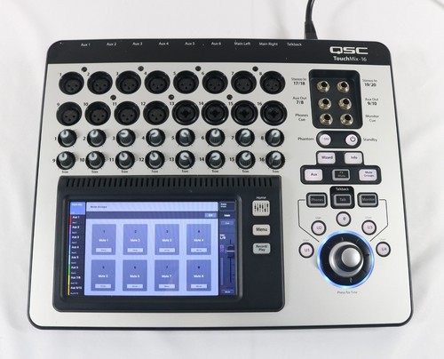 Qsc touchmix mixer audio - touchmix-16,
