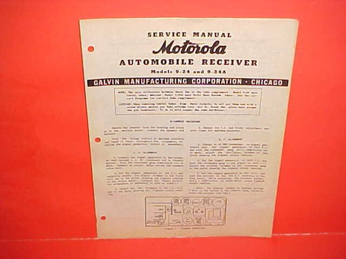 1939 motorola auto - motorola,