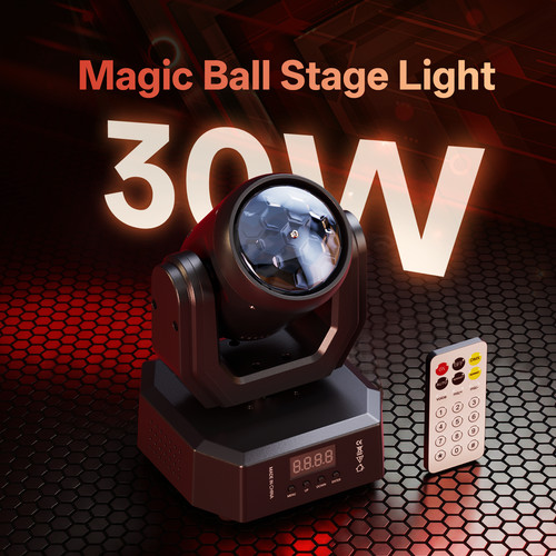 Mini 50w magic ball testa - 50w,