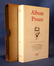 Album Proust. Bibliotheque de la Pleiade Gallimard 1965, Cofanetto Ottimo