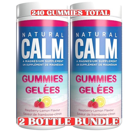 Natural calm magnesium gummies - natural,