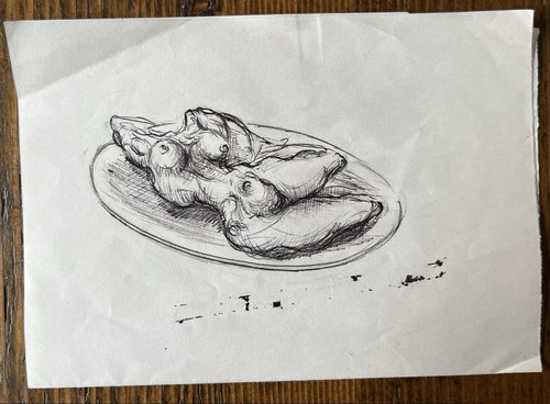 Giger disegno originale del - hr,