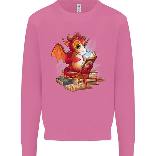 Felpa uomo con drago - con,