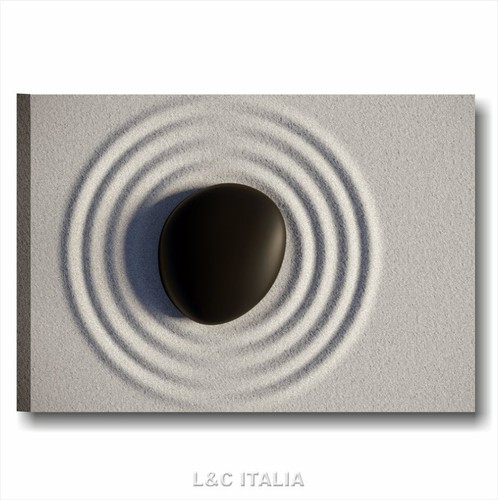 Sabbia zen quadro stampa - zen, 3