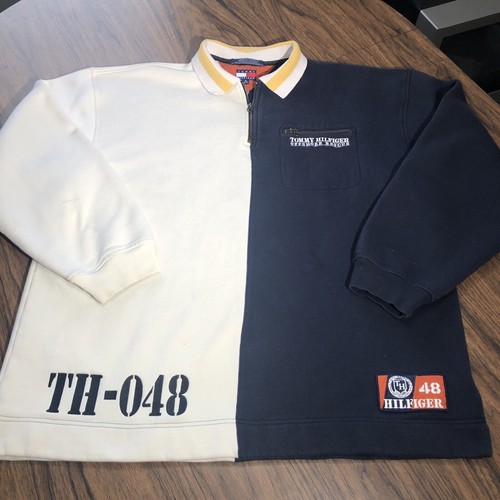 Vintage tommy hiliger maglione - tommy,