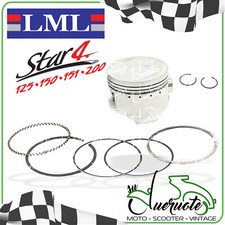 PISTONE LML 4T KIT PER CILINDRO SEGMENTI FASCE E SPINOTTO PER STAR 150 2010-2012