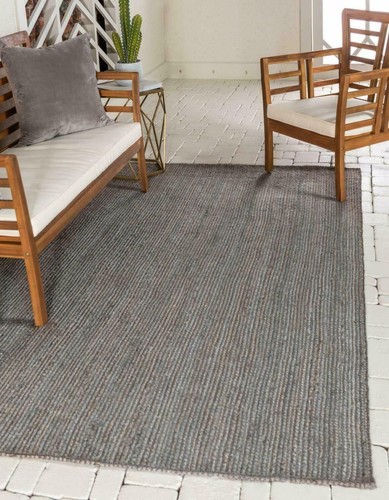 Tappeto grigio 100 iuta - tappeto,