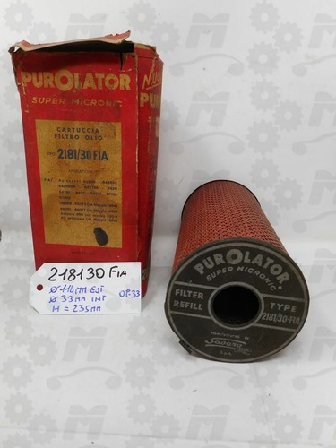 Filtro olio motore - per:, fiat