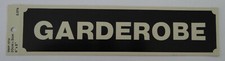 Cartello GARDEROBE Per