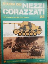 storia dei mezzi corazzati  senza fascicolo interno 23 fabbri 1 edizione 1976