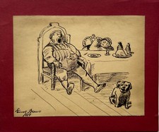 Disegno 1915 Interno Uomo