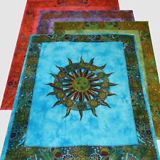 Copriletto Segni Zodiacali Tela Decorativa India Attaccatura di Parete