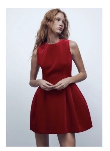 Mini abito zara strutturato - zara,